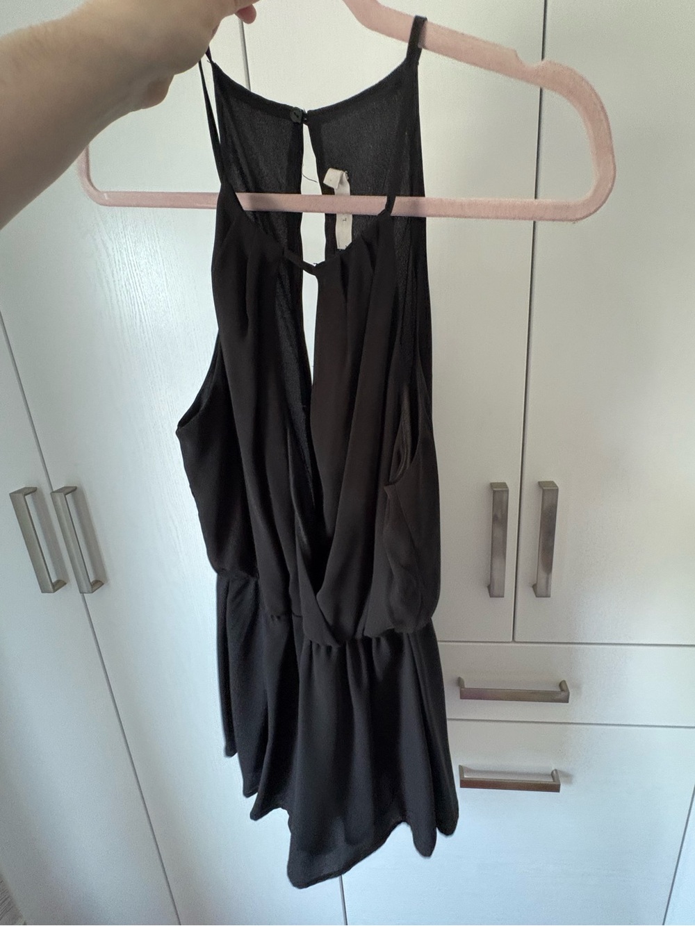 NWOT Honey Boutique black romper by Lush